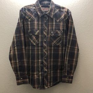 COPY - Wrangler Pearl Snap Western Shirt